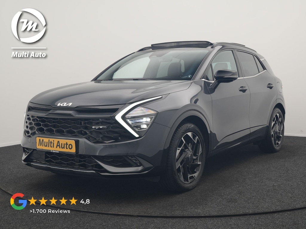 Kia Sportage 1.6 T-GDi AWD GT-PlusLine PHEV 265pk Dealer O.H. | Trekhaak Afn. | Panodak | 360 Camera | Adaptive Cruise | Harman / Kardon | Lederen Sportstoelen Memory & Ventilatie | BLIS | Keyless | Stoelen & Stuur Verwarmd | Apple Carplay | Plug In Hybrid |