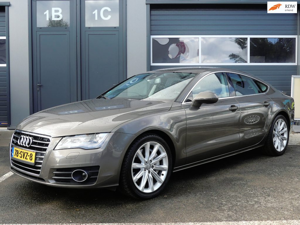 Audi A7 Sportback 3.0 TFSI quattro Pro Line plus ECC Leder Bose Navi Luchtvering Bom Vol Dealer onderhouden NAP
