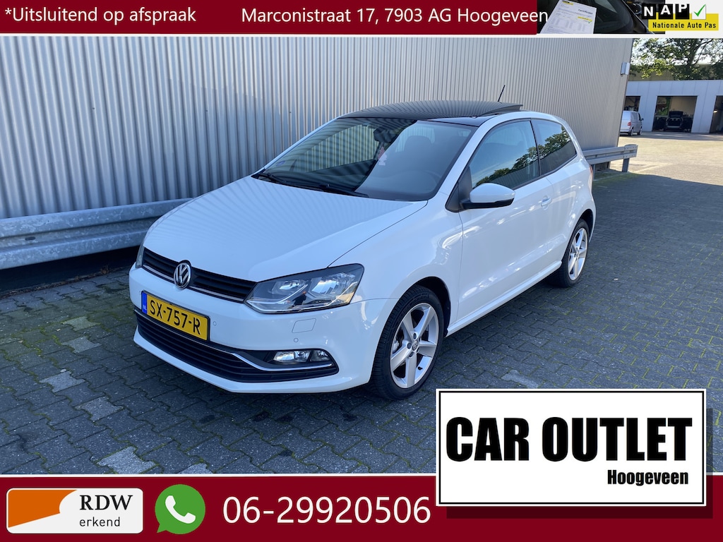 Volkswagen Polo 1.2 TSI Highline AUTOMAAT, Clima, Navi, Pano, PDC, LM, nw. APK – Inruil Mogelijk –