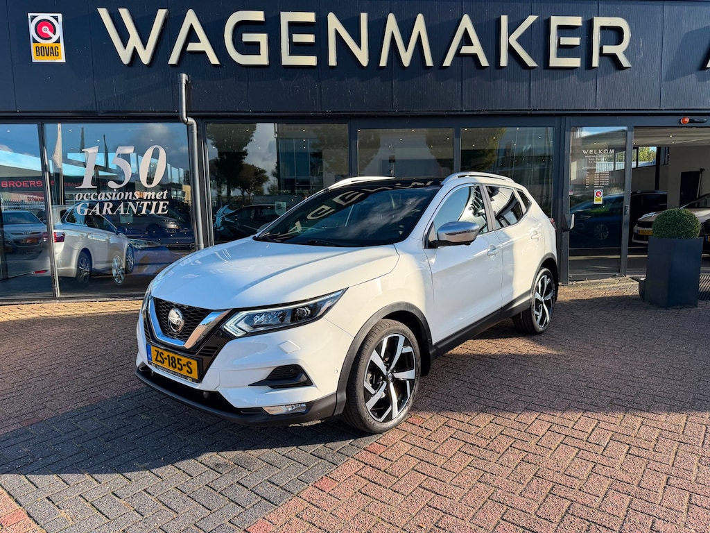 Nissan Qashqai 1.2 Tekna + AUT|NAV|PANO|CAM|Leder|Trekhaak