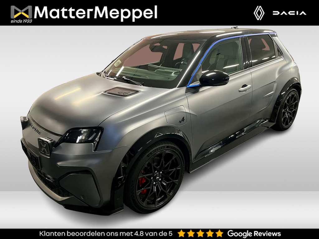 Alpine A290 GTS 52 kWh 220PK | SOH 99,42% | Devialet® Audio | Stuur & stoelverwarming | Navigatie | Camera | (ACC) Adaptieve cruise | Leder | Warmtepomp | Apple CarPlay/Android Auto | Draadloze Telefoonlader | Climate Co