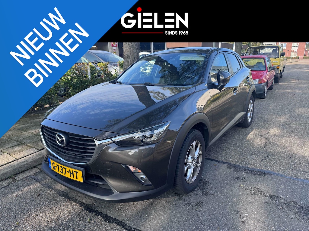 Mazda CX-3 2.0 SkyActiv-G 120 TS+ | Trekhaak, Parkeersensoren, Navigatie, Stoelverwarming, Lichtmetalen velgen