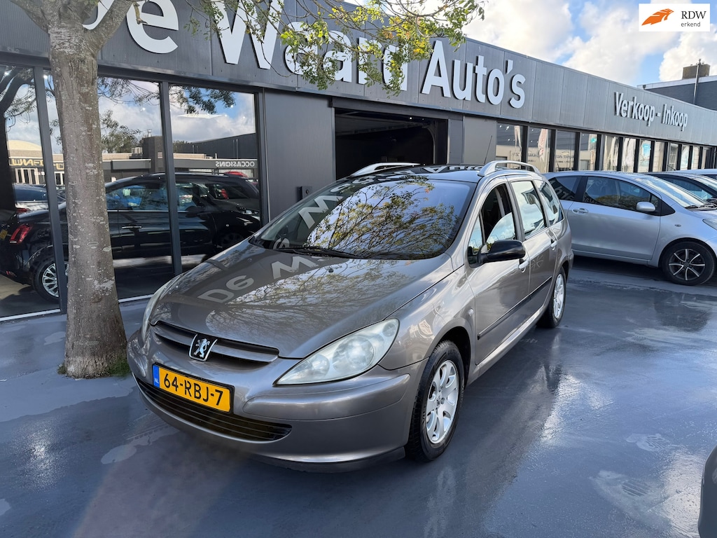Peugeot 307 SW 1.6 16V/ airco/ 7 personen/ trekhaak/ nette auto/6 maanden garantie