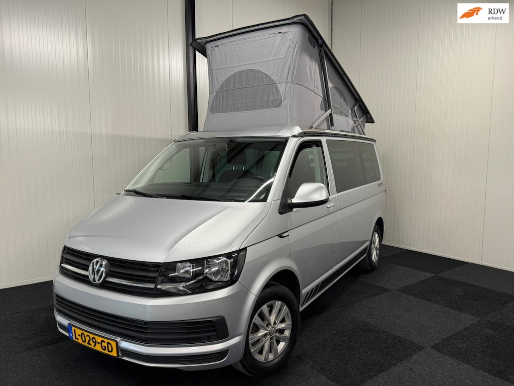 Volkswagen Camper T6 2016 150 PK EURO6 4SLAAP/7ZITS/HEFDAK/CARPLAY/CLIMA/NAVI/PDC/ACC/TOPSTAAT