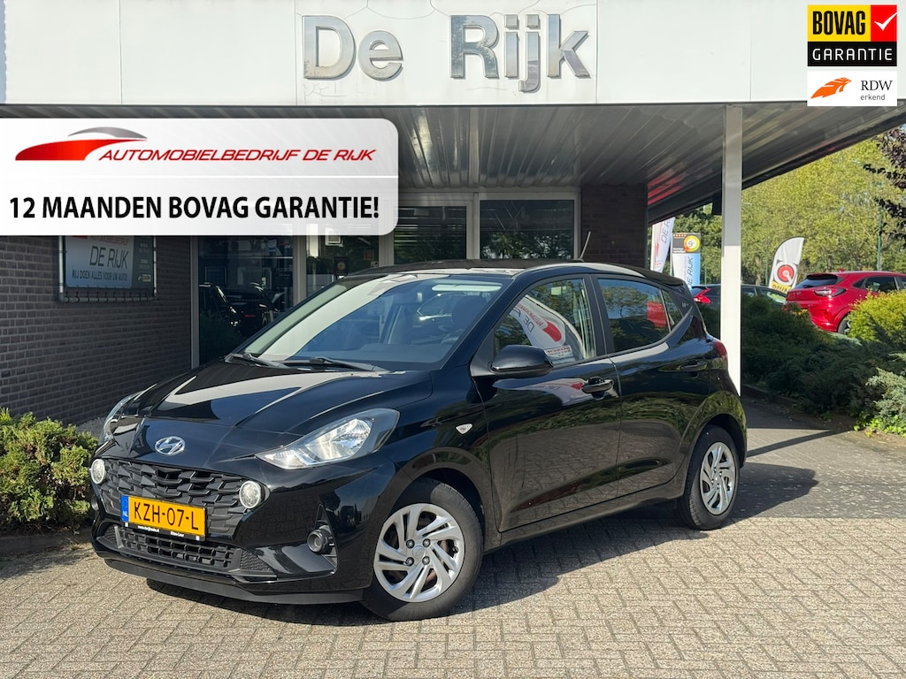 Hyundai i10 1.0 Comfort | Apple Carplay/Android Auto, Camera, Stoel + Stuurverwarming, Cruise, Climate, DAB |