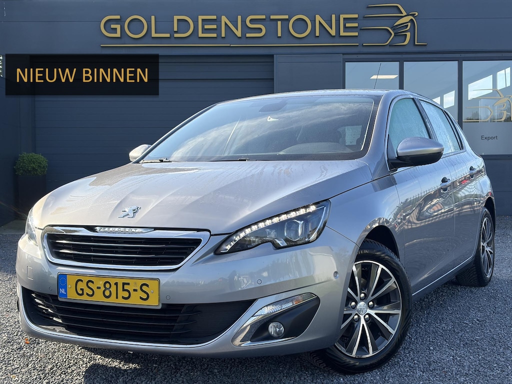Peugeot 308 1.2 PureTech Allure ✓D-riem vv 11-2025✓Navi✓Camera✓6 Bak✓Dealer Onderhouden✓131pk✓Pdc V+A✓Clima✓Cruise✓Rijstrooksensor✓Lm velgen✓Keyless✓N.A.P✓Apk tot 09-2027