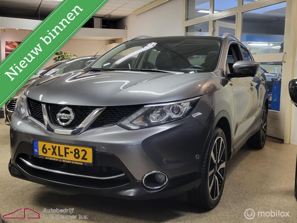 Nissan Qashqai 1.2 Tekna *NL, TRKHK, LEDER, RIJKLAARPRIJS!*