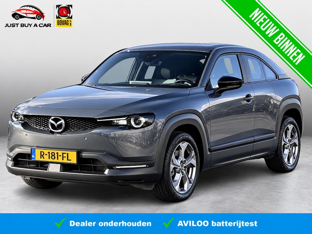 Mazda MX-30 e-SkyActiv+ 145 36 kWh SoH 95% | Adaptieve Cruise | Stoel & Stuurverwarming | Dodehoek | 1e Eigenaar | Dealeronderhouden |