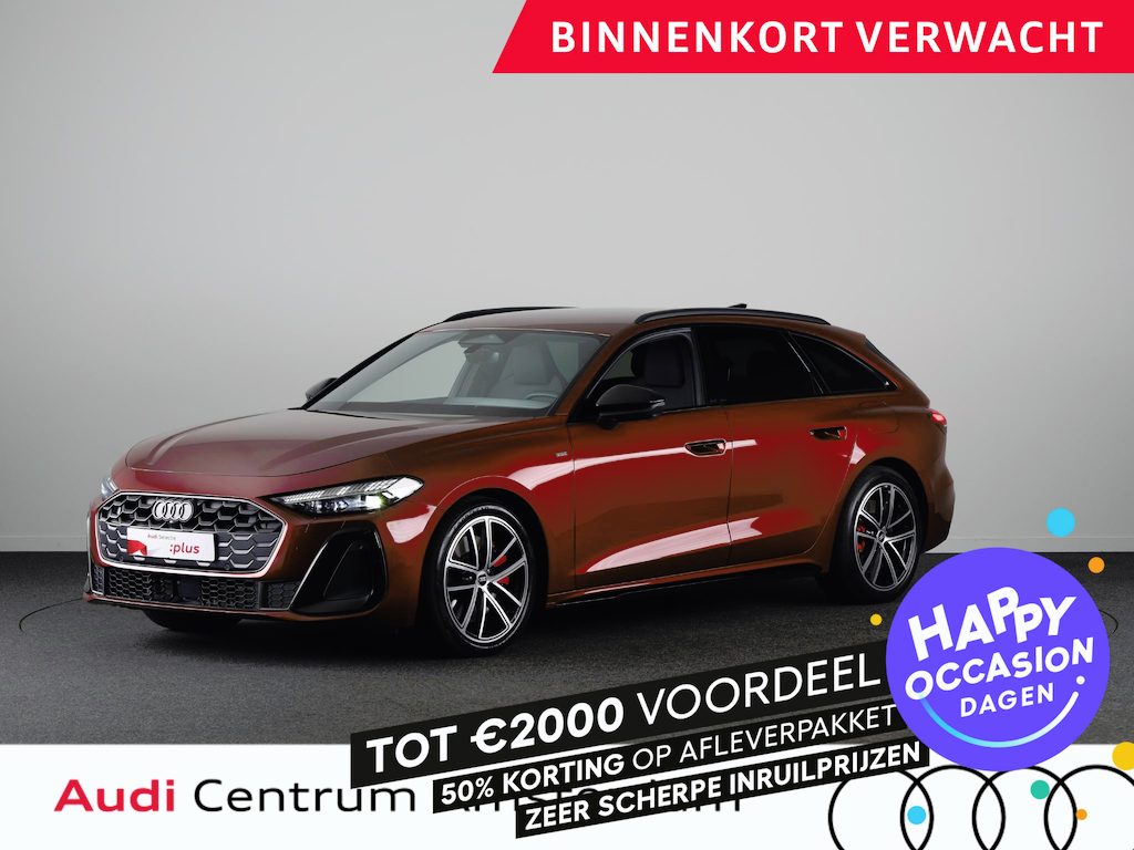 Audi A5 Avant 2.0 e-hybrid quattro S edition Quattro 367pk | komt eind oktober binnen | Trekhaak | Lederen bekleding | MMI Bijrijdersscherm | Elektrisch verstelbare voorstoel met geheugen