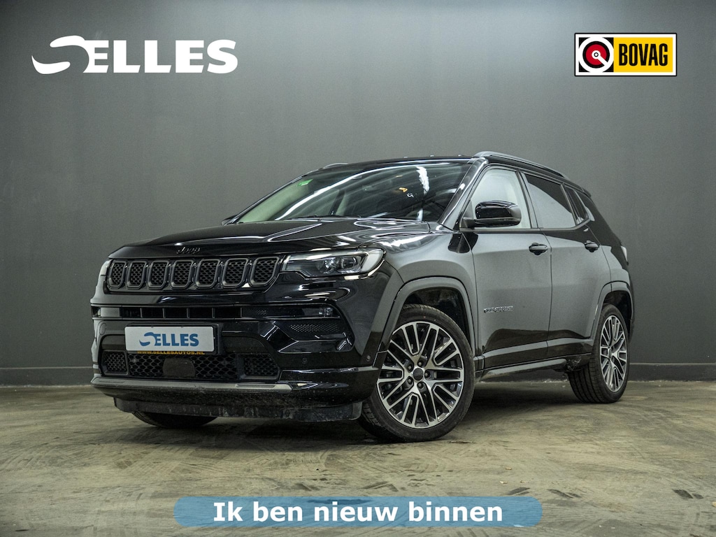 Jeep Compass 1.5T e-Hybrid Night Eagle | Geventileerde voorstoelen | Airco | Climate Control | Cruise Control | Navigatie | Carplay |