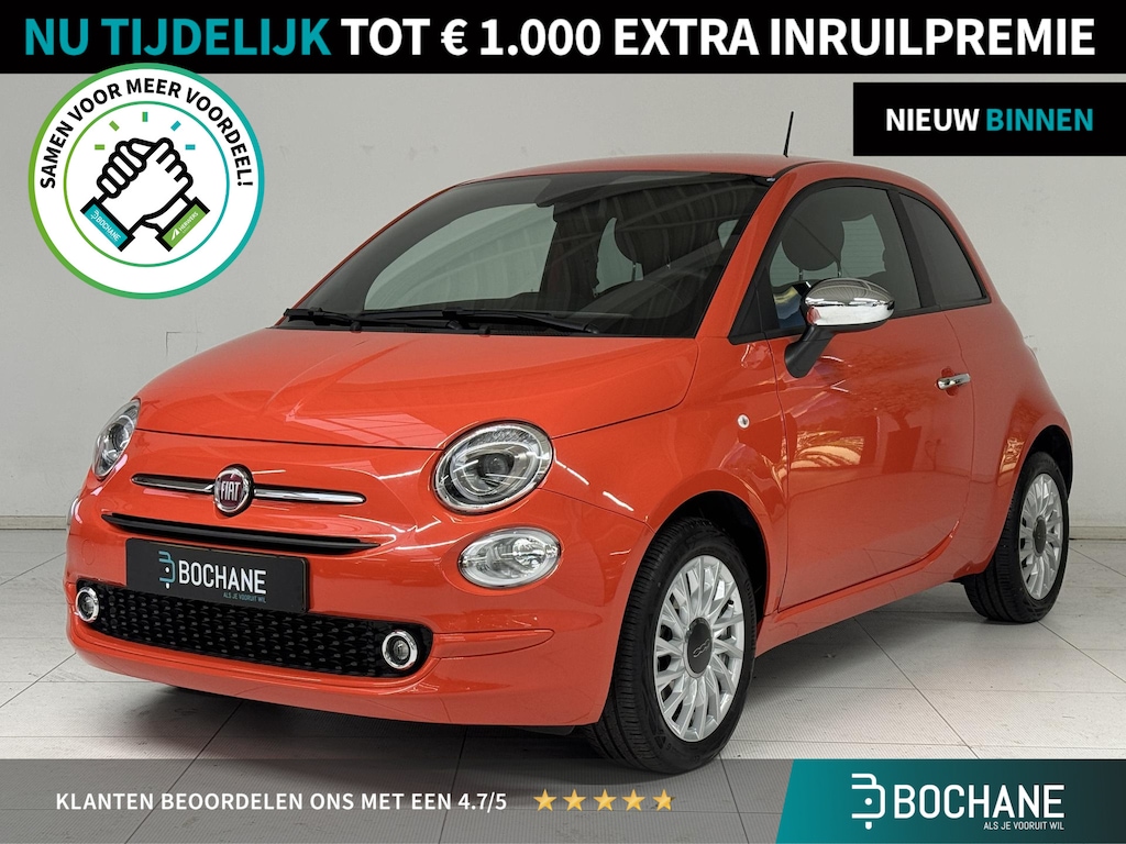 Fiat 500 1.0 Hybrid Urban | Navigatie | Parkeersensoren | Climate Control | Cruise Control |