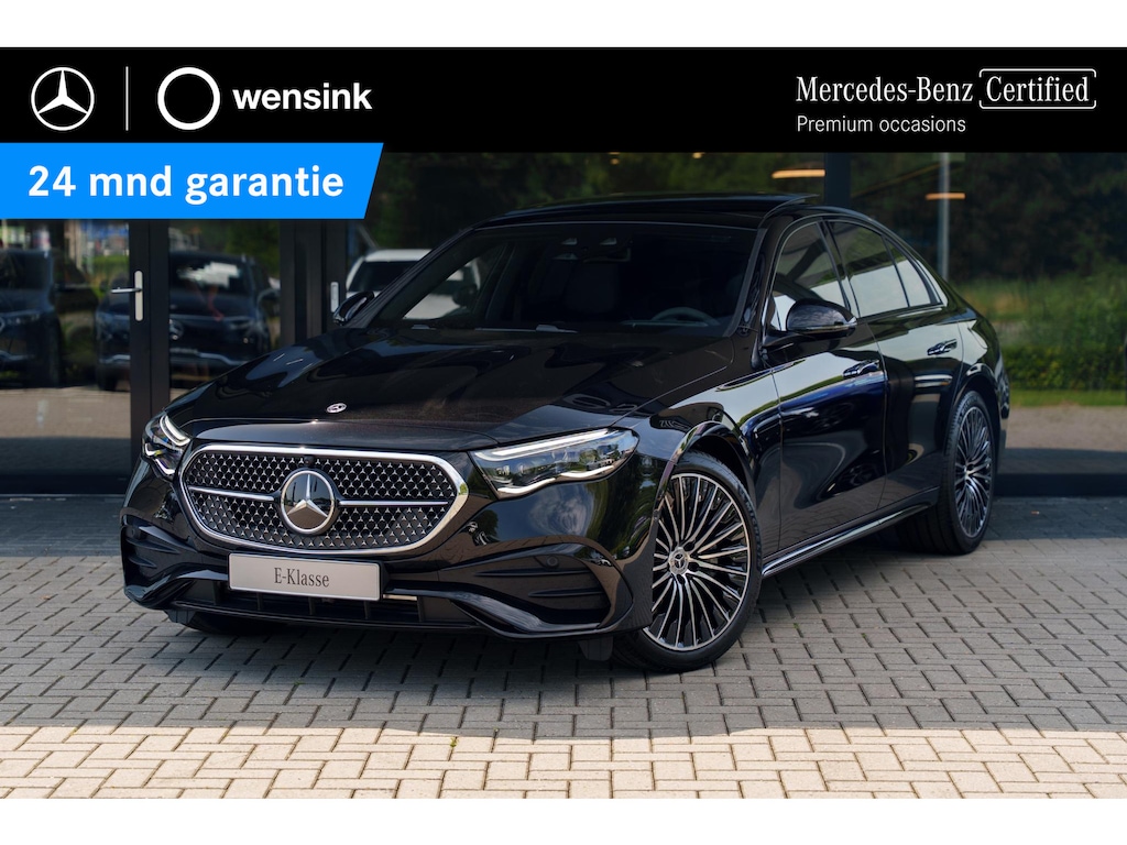 Mercedes-Benz E-klasse 300e Sport Edition | Panoramaschuifdak | Premium plus | Superscreen | Nightpakket | Burmester | Stoelventilatie | Rijassistentiepakket Plus | Head-up display | DISTRONIC |