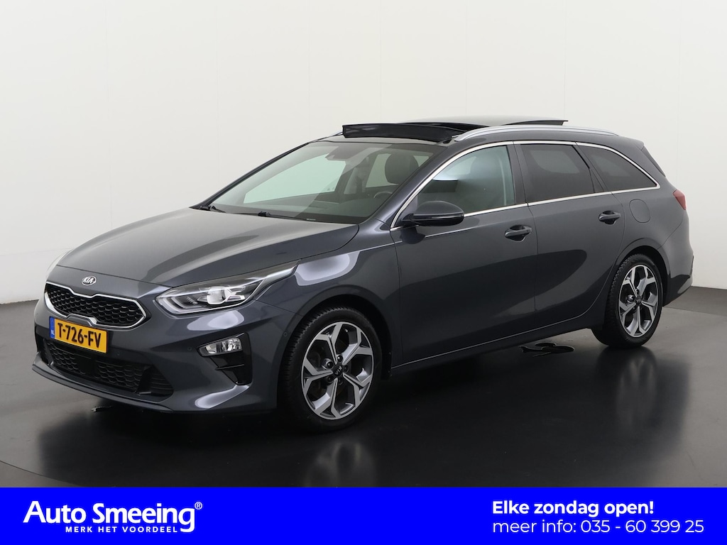 Kia Ceed Sportswagon 1.4 T-GDi DCT7 Platinum | Schuifdak | Leder | Trekhaak | Stuur & Stoelverwarming | JBL-Sound | Zondag Open!