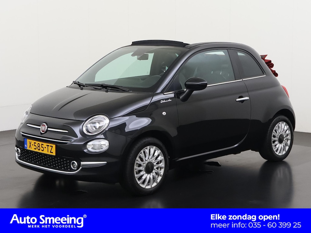 Fiat 500C 1.0 Hybrid Dolcevita | Cabrio | Apple Carplay | Parkeersensor | Zondag Open!
