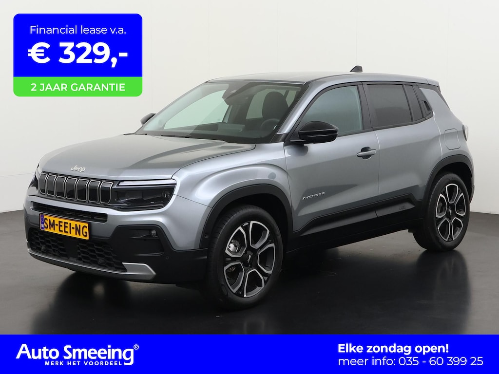 Jeep Avenger Summit 54 kWh 3 fase | Camera | Carplay | Blind spot | Zondag open!