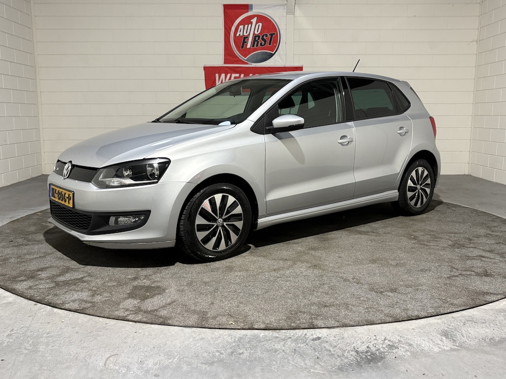 Volkswagen Polo 1.0 BlueMotion Edition, Airco, Cruise, Volledig onderhouden, Prijs incl. nieuwe apk, beurt en 3 maanden garantie