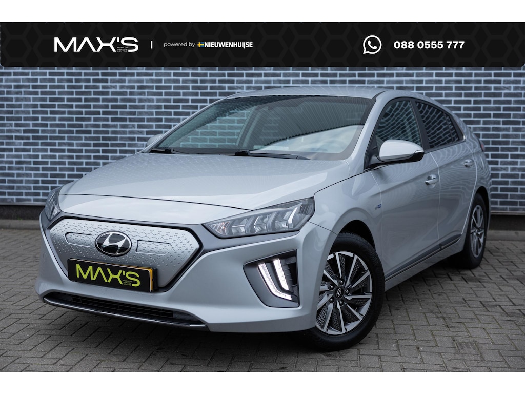 Hyundai Ioniq Comfort EV 38 kWh | Warmtepomp | Achteruitrijcamera | Parkeersensoren | Keyless Entry | LED Koplampen | Stoelverwarming | Cruise Control Adaptief | Navigatie | Apple Carplay | Android Auto