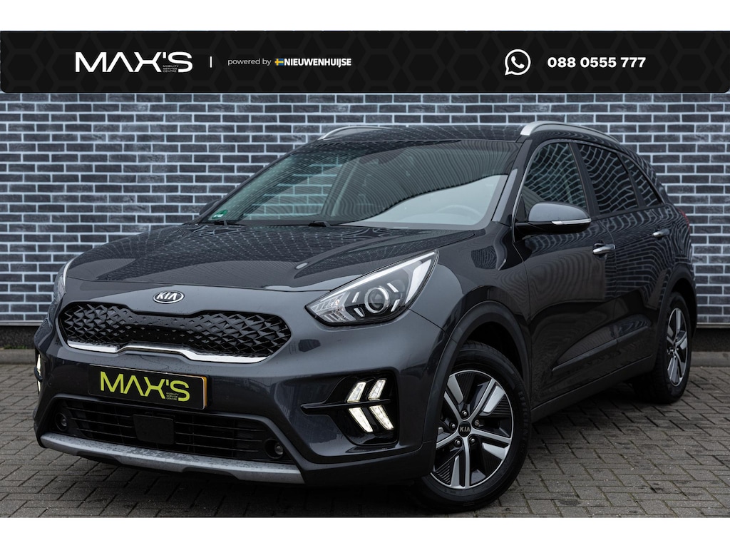 Kia Niro Hybrid 1.6 GDi DCT6 DynamicLine | Trekhaak | Achteruitrijcamera | Parkeersensoren | Lichtmetalen Velgen 16 inch | Cruise Control Adaptief | Climate Control | Navigatie | Apple Carplay | Android Auto