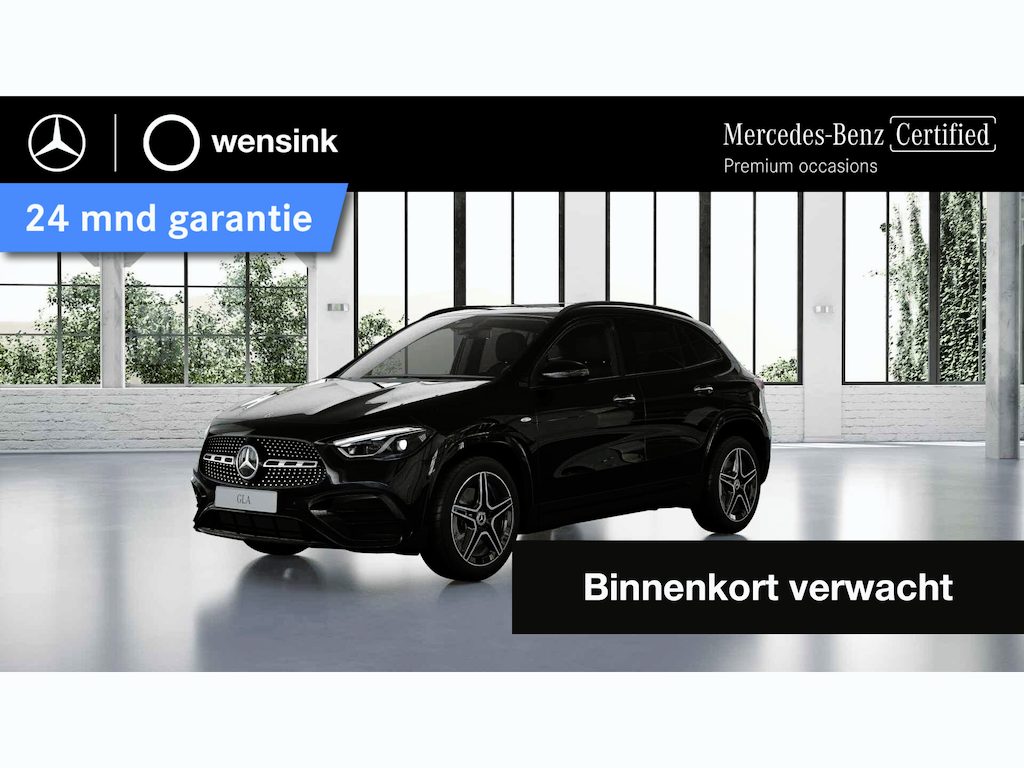 Mercedes-Benz GLA 250 e Business Solution AMG | Trekhaak | Panoramadak | Night | Achteruitrijcamera | Stoelverwarming | Multibeam | Stuurverwarming |