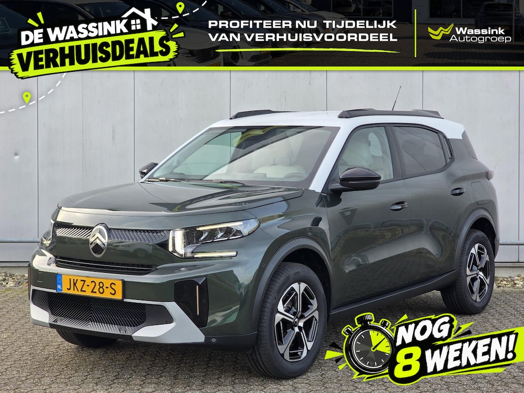 Citroën C3 Aircross 1.2 Hybrid 145pk Max Automaat | Navigatie | Parkeer Camera | Apple Carplay & Android Auto | Cruise Control | Climate Control | 17 inch Velgen
