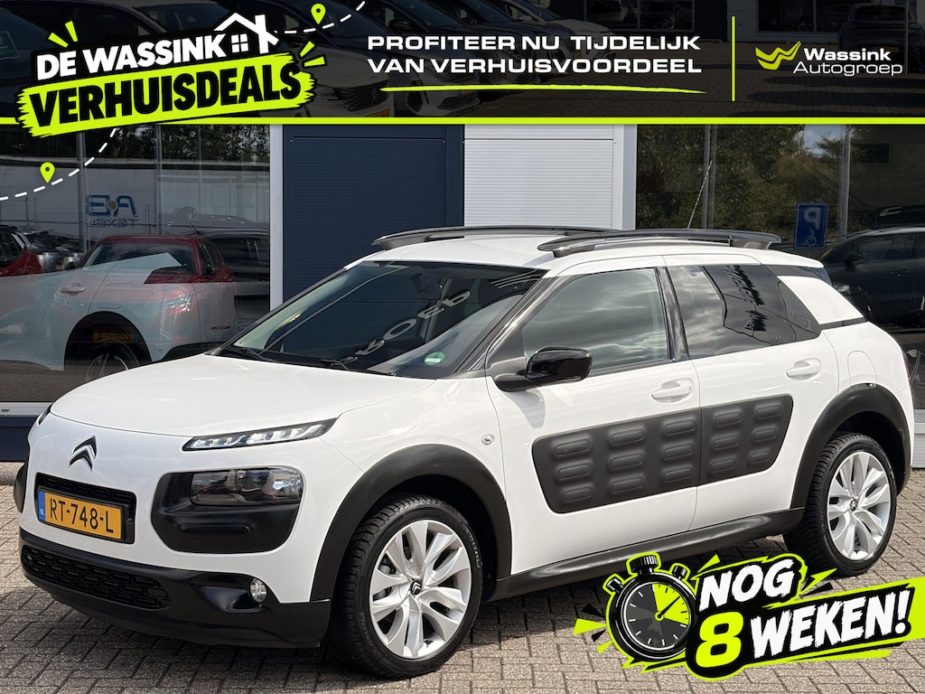 Citroën C4 Cactus 1.2 PureTech Feel Navigatie | Airconditioning | Cruise Control | Parkeersensoren | Bluetooth | LED Verlichting | Elektrisch Verstelbare Spiegels |