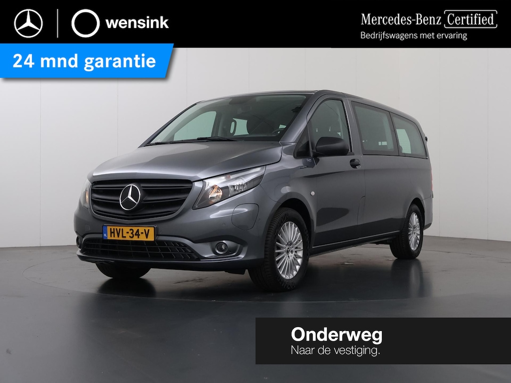 Mercedes-Benz eVito Tourer PRO L2 90 kWh | 8 persoons uitvoering | Navigatie | Lichtmetalen velgen | Achterdeuren 180 graden | Achteruitrijcamera |