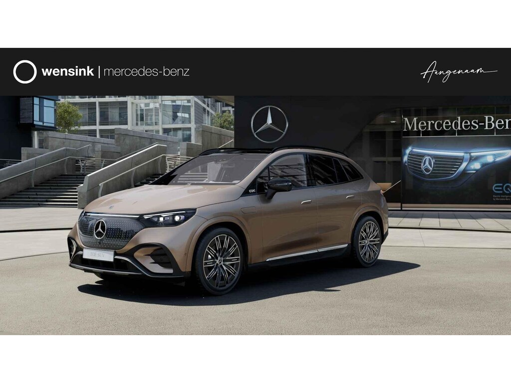 Mercedes-Benz EQE SUV 350 4Matic Sport Edition 91 kWh | AMG | Trekhaak | Panoramadak | Burmester | Multispaaks | Achterasbesturing | Head Up | Distronic | Digitial Light | Memory | 360 graden camera | Night | Sfeerverlichting |