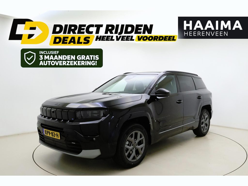 Jeep Compass 1.2 e-Hybrid First Edition Automaat | DEMO | Rondomzicht camera | Climate control | Navigatie | 8 jaar speciale garantie | Keyless