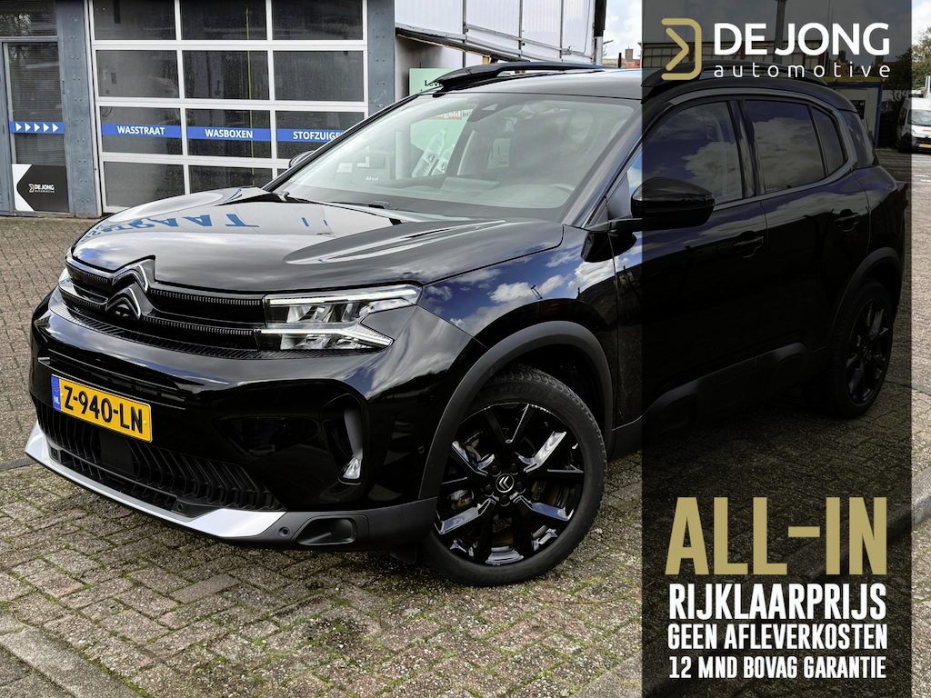 Citroën C5 Aircross 1.2 Hybrid 136 Plus ALL-INRIJKLAARPRIJS/Trekhaak/Camera/Half-Lederen interieur/Navigatie/Adaptieve cruise controle