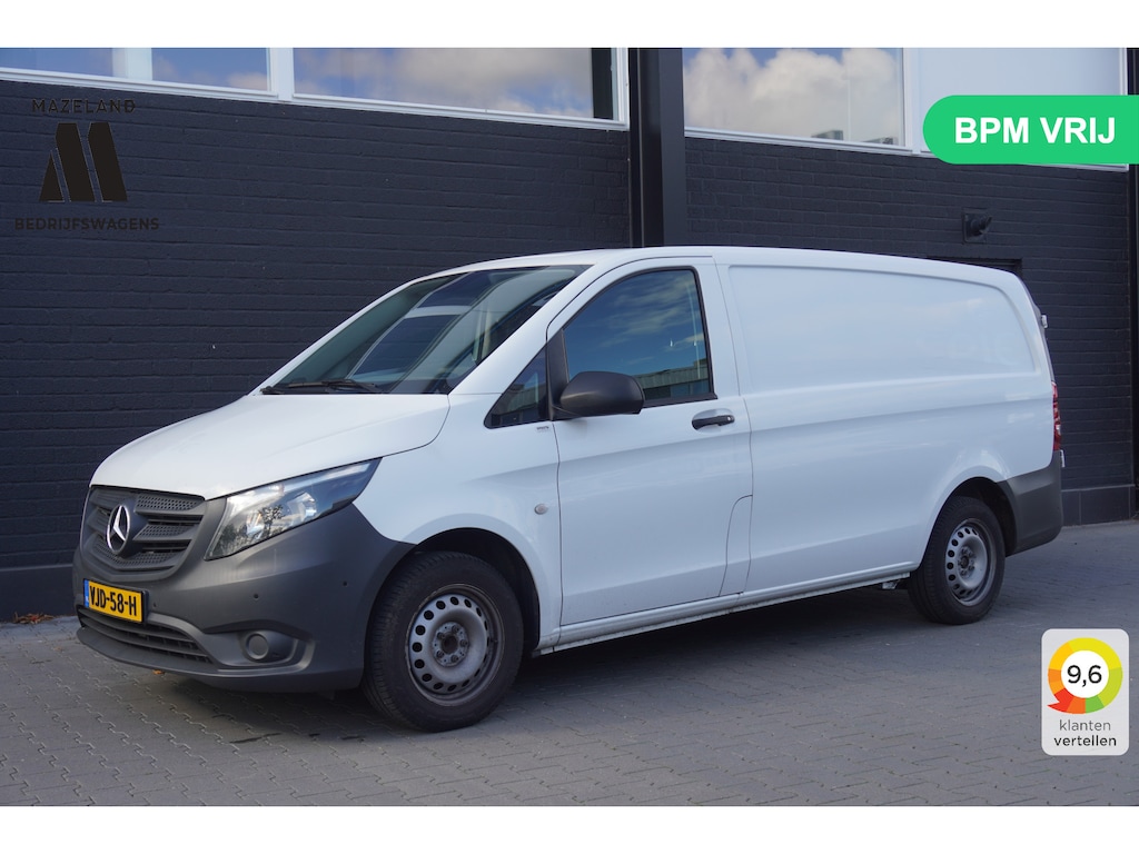 Mercedes-Benz Vito 116 CDI Lang - EURO 6 - Airco - Navi - Cruise - PDC - € 15.900,- Excl.