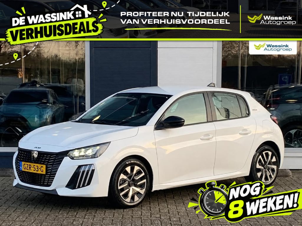 Peugeot 208 1.2 Style 75pk | DAB+ | Navigatie | Parkeersensoren | Cruise Control | ISO-Fix |
