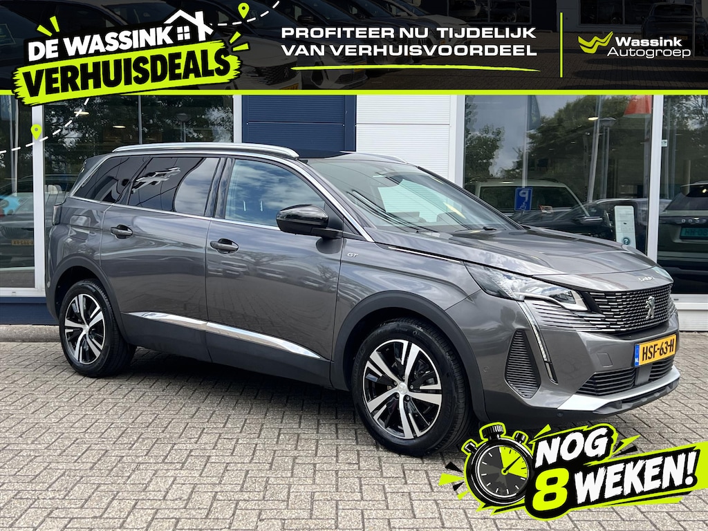 Peugeot 5008 | 1.2 GT 130pk Automaat | 7-zits | Stoelverwarming | Navigatie | Climate Control | Cruise Control | Apple CarPlay | Android Auto |