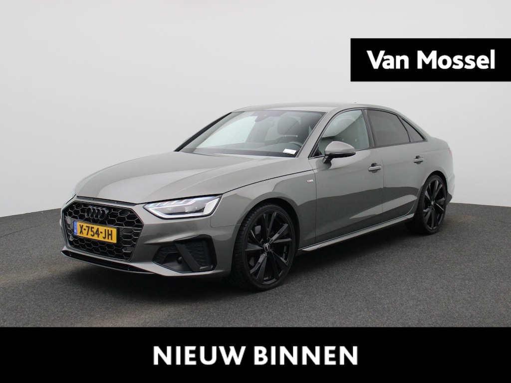 Audi A4 Limousine 35 TFSI S edition Competition | Automaat | Virtual Cockpit | Navigatie | LED Verlichting | Parkeer sensoren | Sport onderstel | Apple Carplay / Android Auto | Climate Control | Cruise Control | Lichtmetalen Velgen |