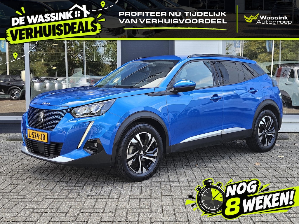 Peugeot e-2008 EV Blue Lease Allure 50 kWh SOH 92% | Cruise Contro & Climate Control | Navigatie | Apple Carplay & Android Auto |