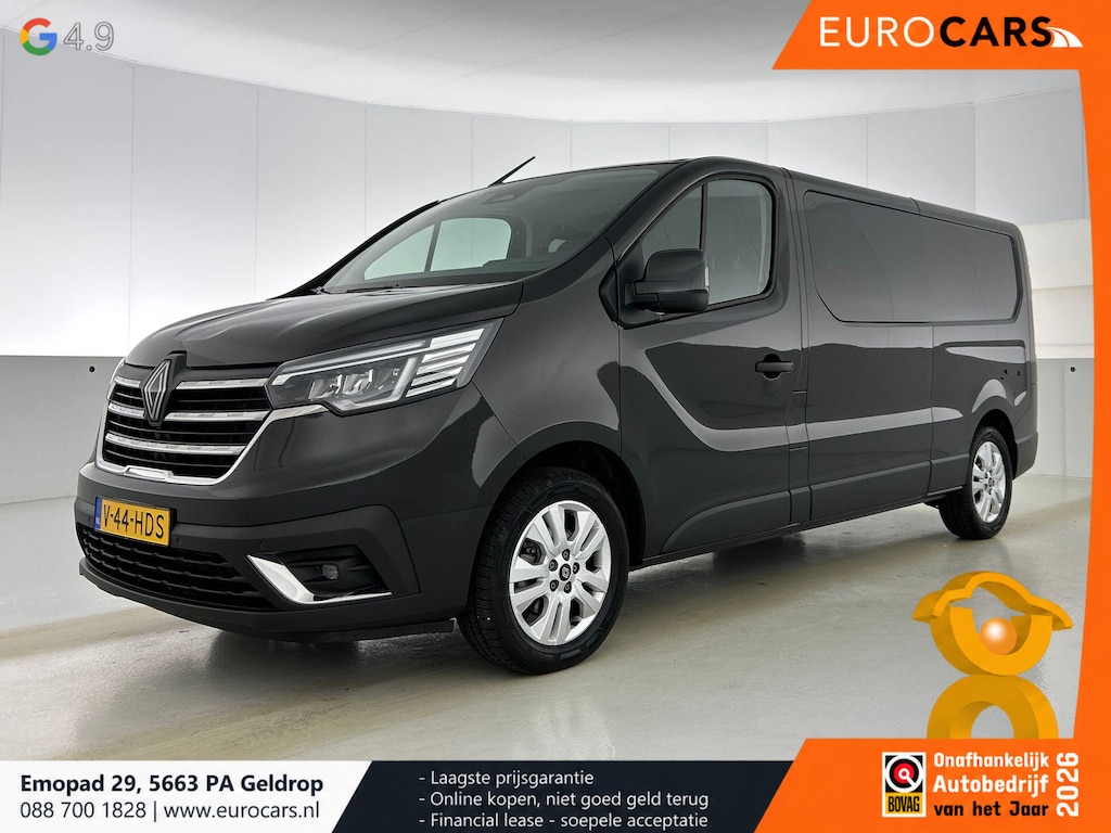 Renault Trafic 2.0 Blue dCi 150 EDC T30 L2H1 Advance Dubbele Cabine Navigatie Airco Lichtmetalen velgen Betimmering Trekhaak Camera Parkeer sensoren Dab