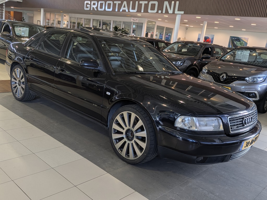 Audi A8 6.0 5V quattro Automaat (SCHUURVONDST) NAP, Airco, Cruise Control, Stuurbekrachtiging