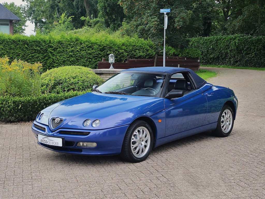 Alfa Romeo Spider 2.0-16V T.Spark "916" Blu Victoria 1e Eigenaar!!