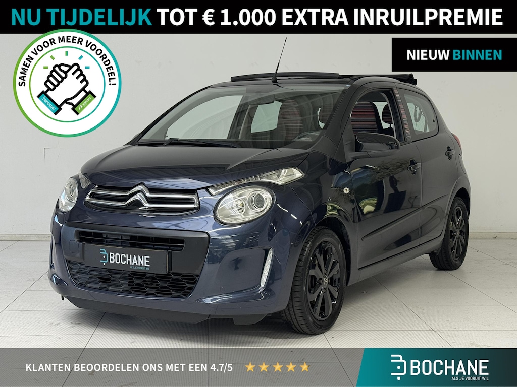 Citroën C1 1.0 e-VTi Airscape Feel | Apple Carplay / Android Auto | Airco | Lichtmetalen Velgen | Elektrisch Vouwdak | DAB+ |