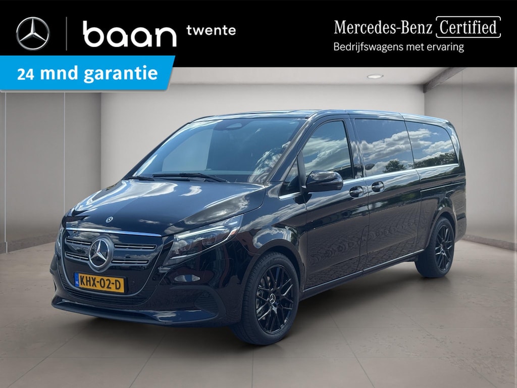 Mercedes-Benz EQV 300 L3 Avantgarde 90 kWh | Excl BTW | Burmester | 360°-camera | Stuurwiel verwarmd | 7-Persoons |