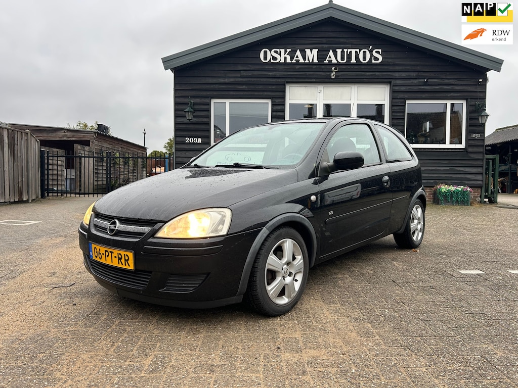 Opel Corsa 1.2-16V Full Rhythm Airco org 95.855 km! ketting hoorbaar !!