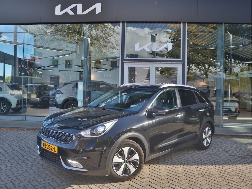 Kia Niro Hybrid 1.6 GDi DynamicPlusLine | Leder | Stoelverwarming | Navigatie | Camera | Adaptieve Cruise Control |