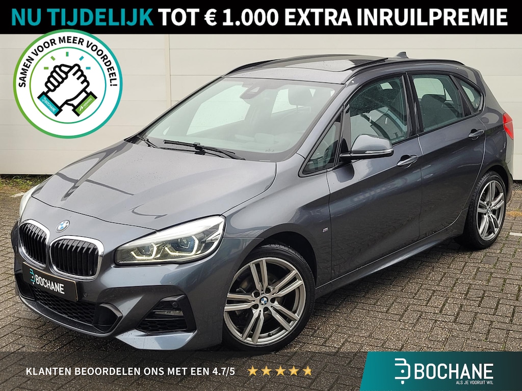 BMW 2-Serie Active Tourer 218i High Executive Launch Edition | M-Sport | Schuif/Kantel-Dak | Leder | Trekhaak | Head Up Display | 100% Dealer Onderhouden