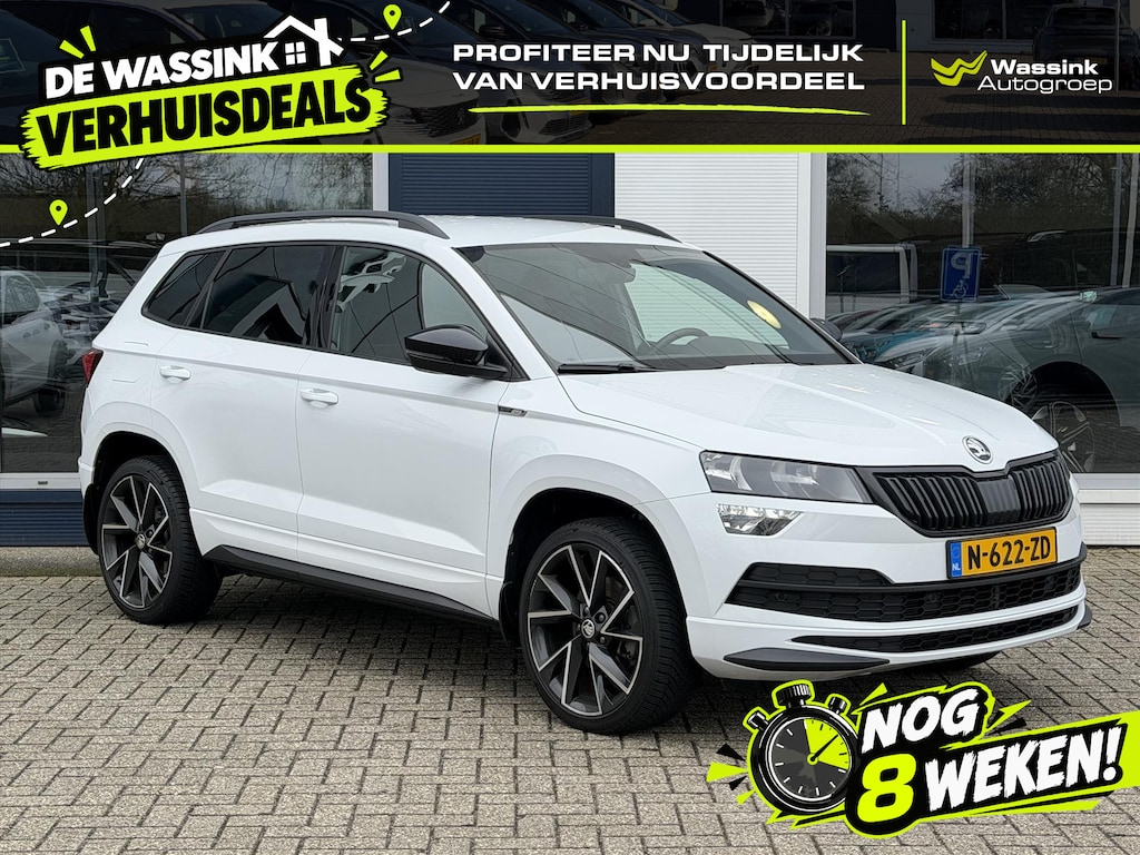 Skoda Karoq 1.5 TSI 150 pk DSG Sportline Business | Stoelverwarming | Adaptieve Cruise Control | Navigatie | Sport stoelen