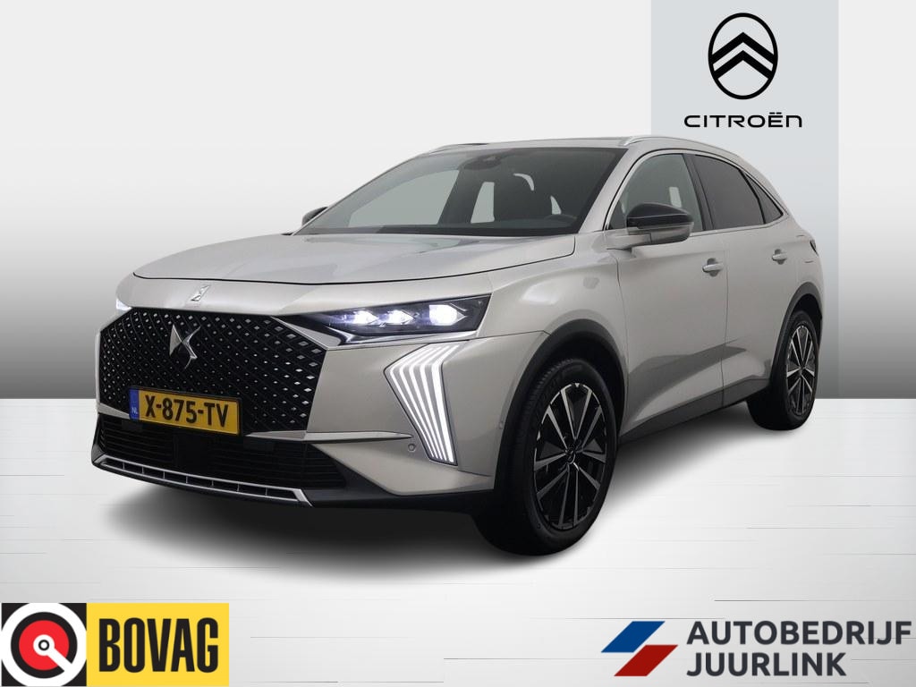 DS 7 Hybrid 225 Opéra Pano/Leder/Led.Matrix/Winterpack /Comfort.Stoelen/Ad.Cruise/Camera/El.Klep/VC
