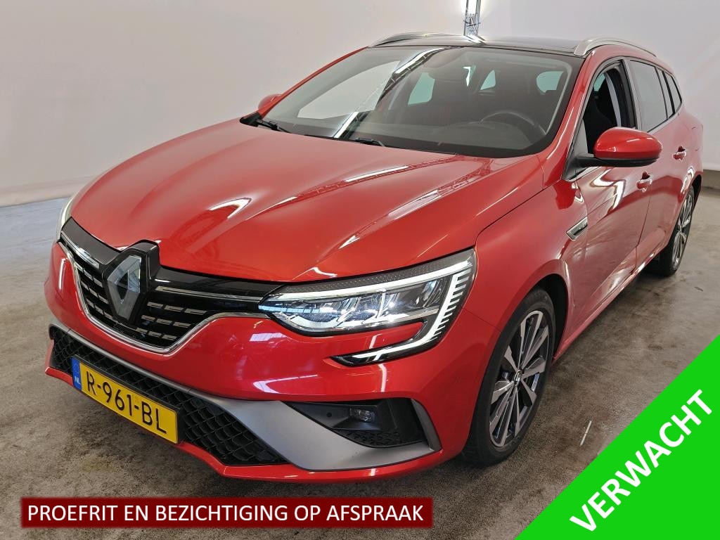 Renault Megane E-Tech Estate 1.6 PHEV 160 R.S. Line 1e Eigenaar | Volledig Onderh | Pano | BTW | NL-Auto | Camera | 2 Kabels | Sfeer | Navi | Led | DAB | PDC