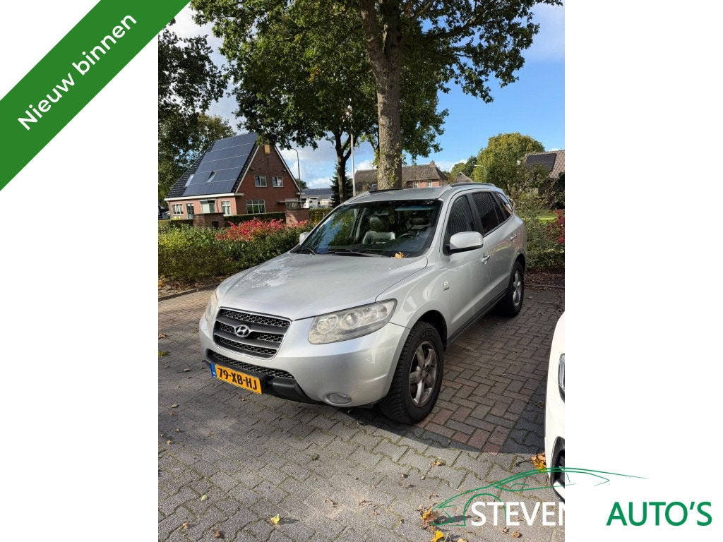 Hyundai Santa Fe 2.7i V6 4WD St. 7p.Automaat TREKHAAK / LEER / CLIMA / CRUISE