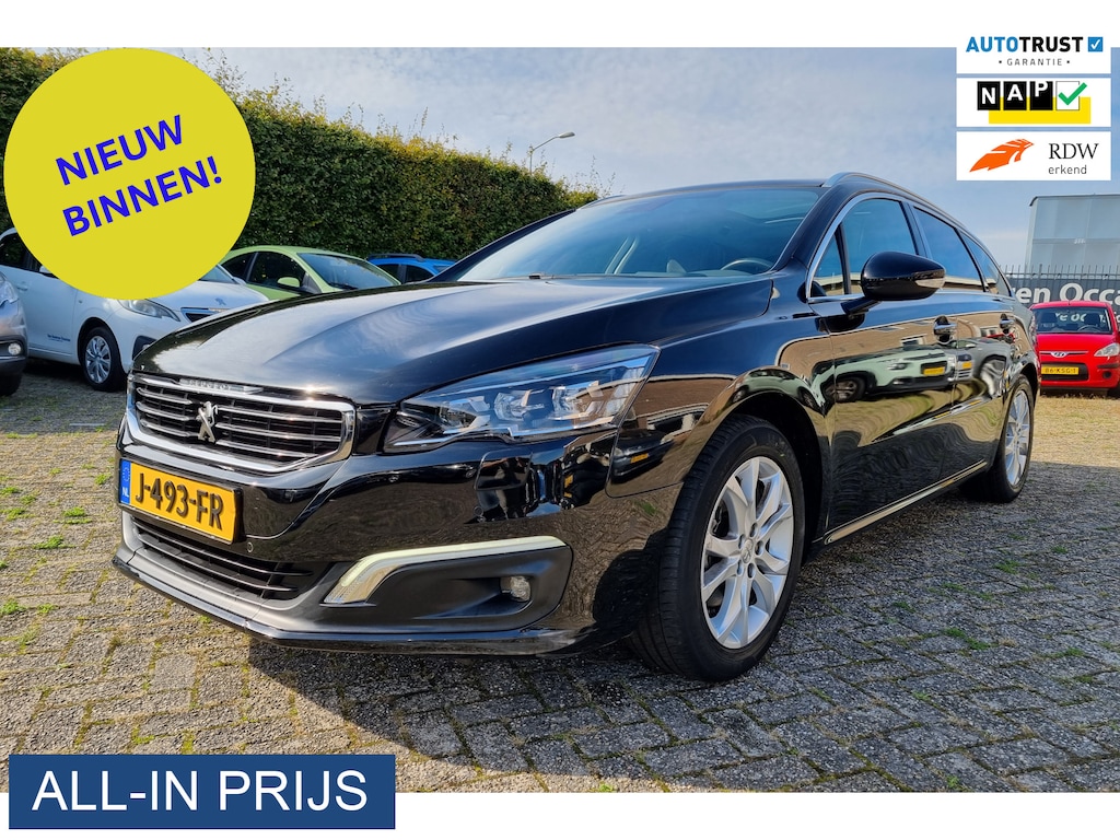Peugeot 508 SW 1.6 e-THP Blue Lease GT-line Pack ✅PANODAK ✅TREKHAAK ✅COMPLETE AUTO!