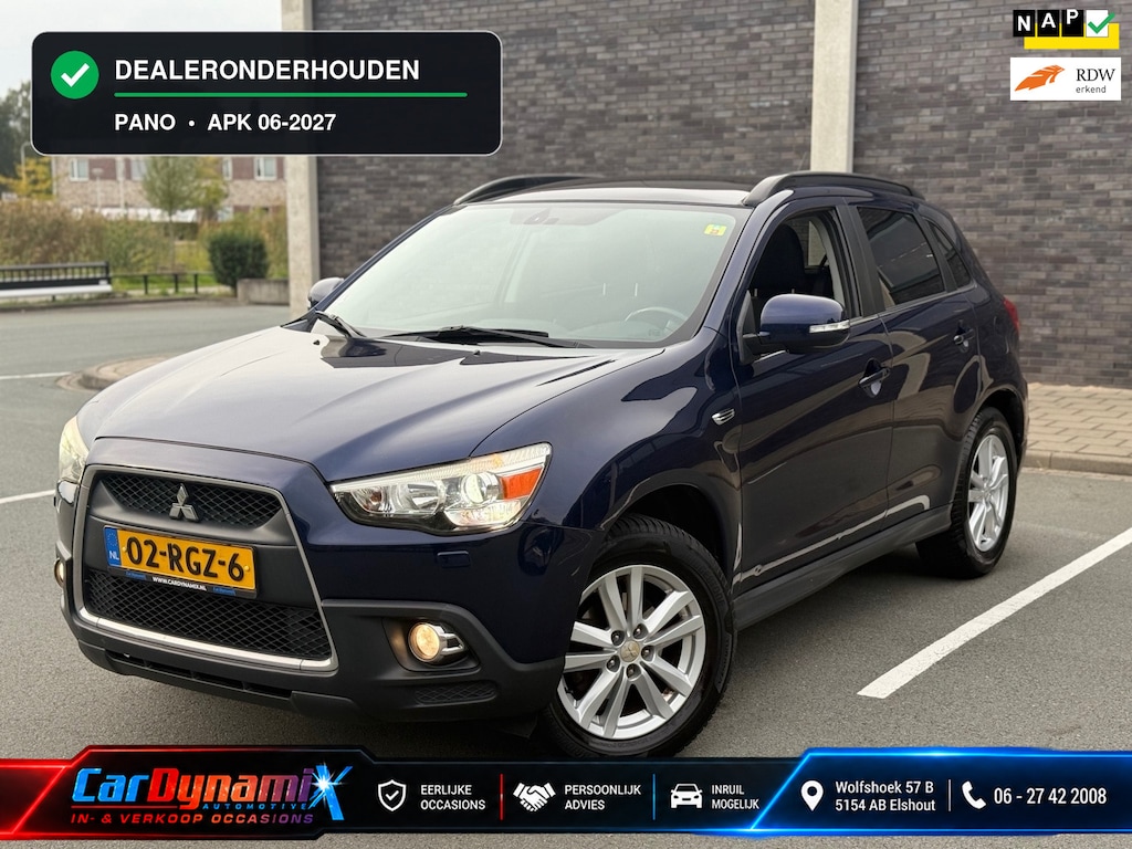 Mitsubishi ASX 1.6 Intense ClearTec | Pano | Dealer Onderh | APK | Cruise | Camera