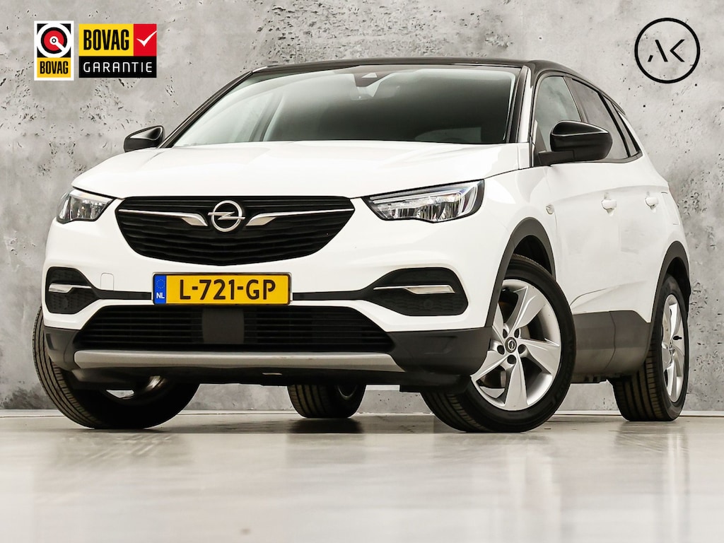 Opel Grandland X 1.6 Turbo Hybrid Elegance 224Pk Automaat (APPLE CARPLAY, SOH 88%, GROOT NAVI, CAMERA, LEDER, SPORTSTOELEN, GETINT GLAS, CRUISE, TREKHAAK, NIEUWSTAAT)