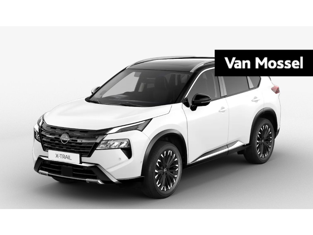 Nissan X-Trail 1.5 e-Power Tekna 204PK | VERWACHT NIEUW MODEL! | Rijklaarprijs! | Schuif-/Kanteldak | Head-Up Display | Verschuifbare Achterbank | Apple CarPlay & Android Auto | Nieuw uit voorraad leverbaar!